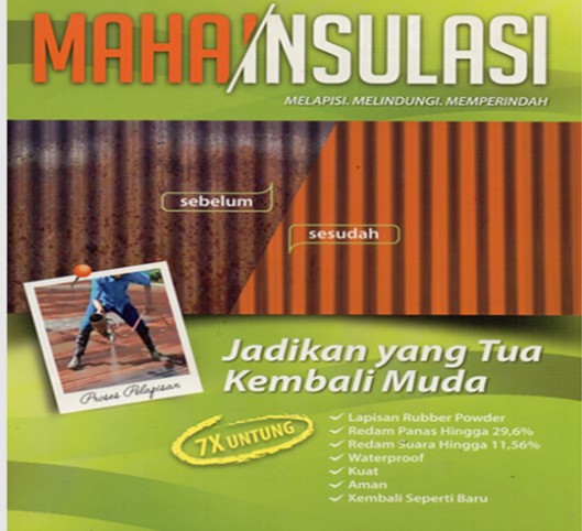 Tips Melapisi Atap Metal agar Tidak Bocor dan Berkarat dengan Maha Insulasi